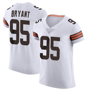 Elite Armonty Bryant Men's Cleveland Browns Vapor Jersey - White