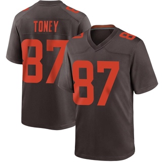 Game Kadarius Toney Men's Cleveland Browns Alternate Jersey - Brown