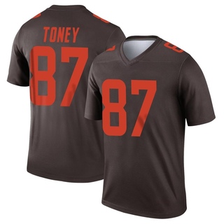 Legend Kadarius Toney Men's Cleveland Browns Alternate Jersey - Brown