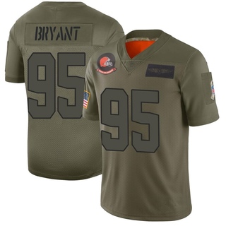 Limited Armonty Bryant Men's Cleveland Browns 2019 Salute to Service Jersey - Camo