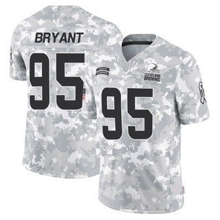 Limited Armonty Bryant Men's Cleveland Browns 2024 Salute to Service Jersey - Arctic Camo