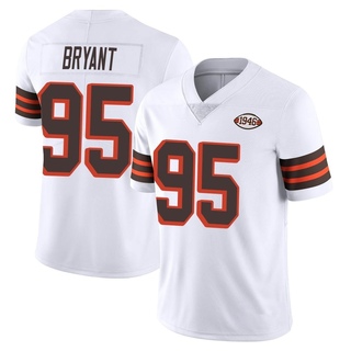 Limited Armonty Bryant Men's Cleveland Browns Vapor 1946 Collection Alternate Jersey - White