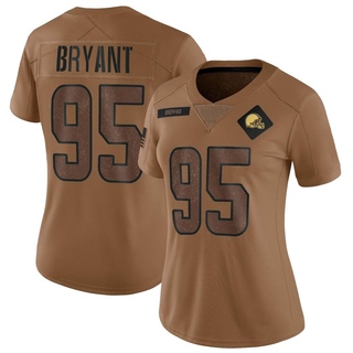 Limited Armonty Bryant Women's Cleveland Browns 2023 Salute To Service Jersey - Brown