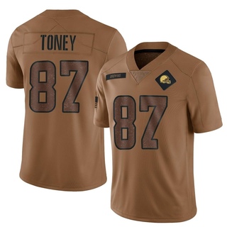 Limited Kadarius Toney Men's Cleveland Browns 2023 Salute To Service Jersey - Brown